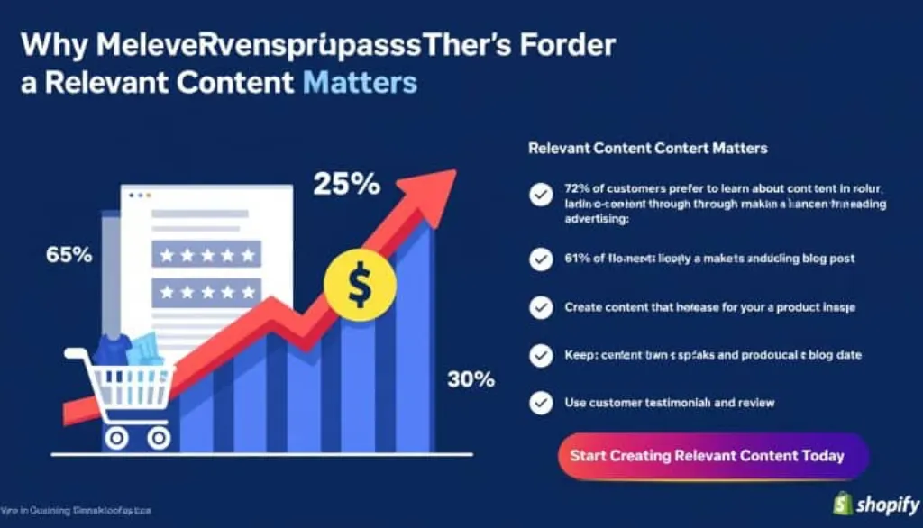 descubre las mejores estrategias para crear contenido relevante y atractivo para tu tienda en shopify. aprende a optimizar tus descripciones de productos, blogs y más para atraer a tus clientes y mejorar tu seo.