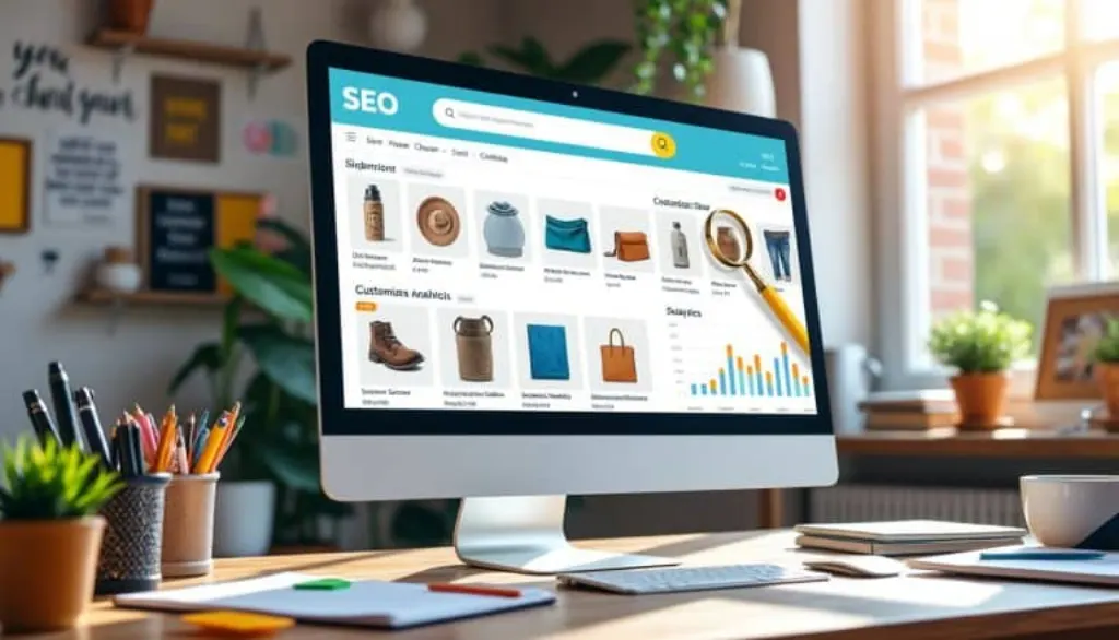 descubre estrategias efectivas para integrar el seo en el diseño de tu tienda shopify y mejorar la visibilidad de tus productos. aprende a optimizar tus páginas, seleccionar palabras clave adecuadas y atraer más tráfico orgánico para aumentar tus ventas en línea.